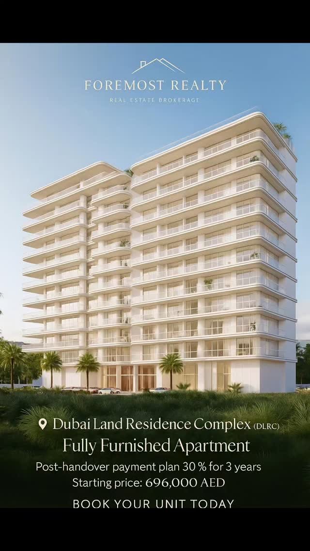 π₯ Fully Furnished | 3-Year Post-Handover Plan
π¨ New Launch in DubaiLand!
πΈ From AED 696K
ποΈ Move-in ready units
ποΈ Handover Q4 2027
π³ Pay over 3 years after getting the keys!
π Top Location | Family-Friendly | Metro Access
π² DM or WhatsApp