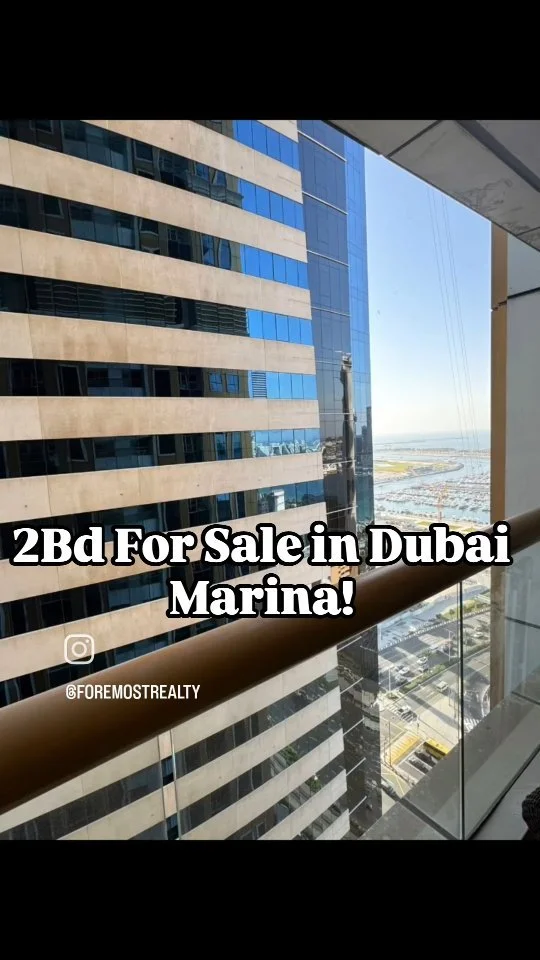 Live the Marina Dream ππ
Own this spacious 2-bedroom in the prestigious Marina Elite Residence – 1,329 sq.ft of pure waterfront luxury β¨οΈ β¨οΈ
π° Price: AED 1,900,000 AED Only!
πPrime Dubai Marina location with breathtaking views & world-c