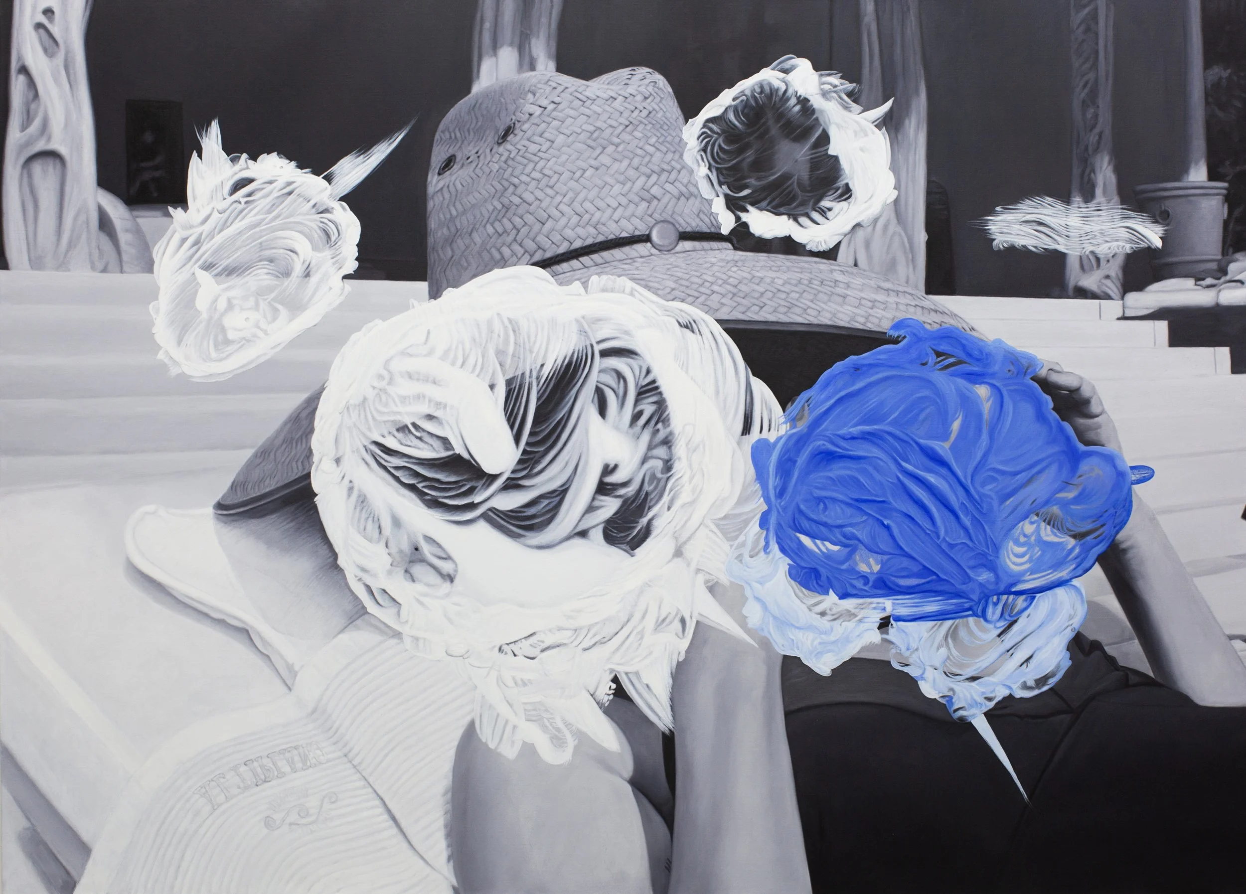 Eduardo Sarabia Oil on linen Painting