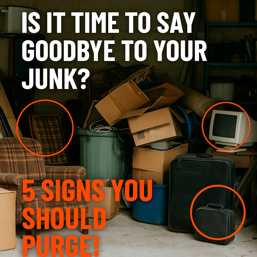 🧹The Art of the Purge: 5 Signs It’s Time to Let That Junk Go