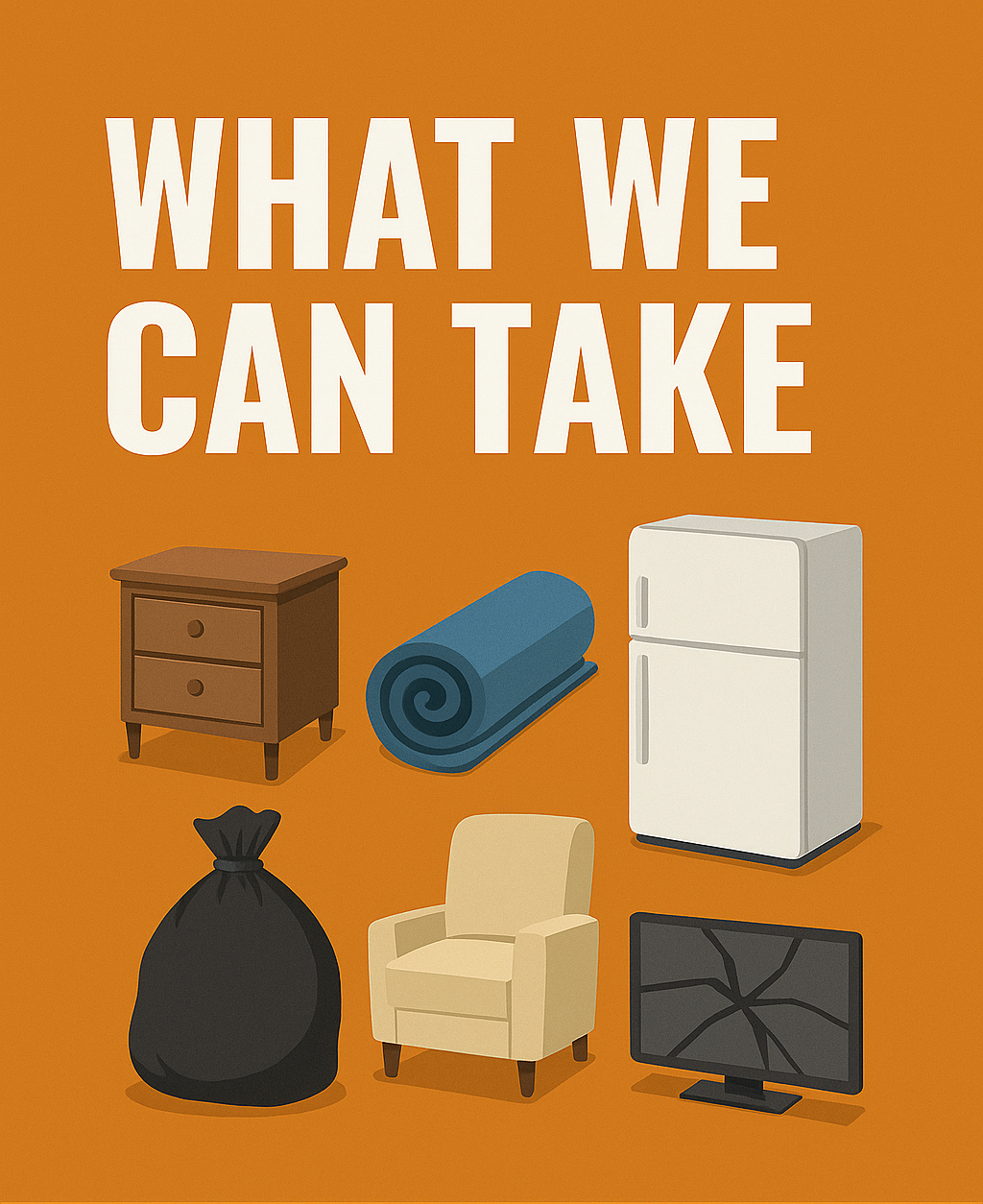 What Items Can Eagle X Junk & Hauling Take?