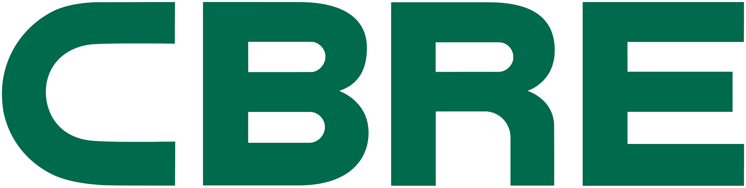 CBRE Logo. Previous photo booth client.