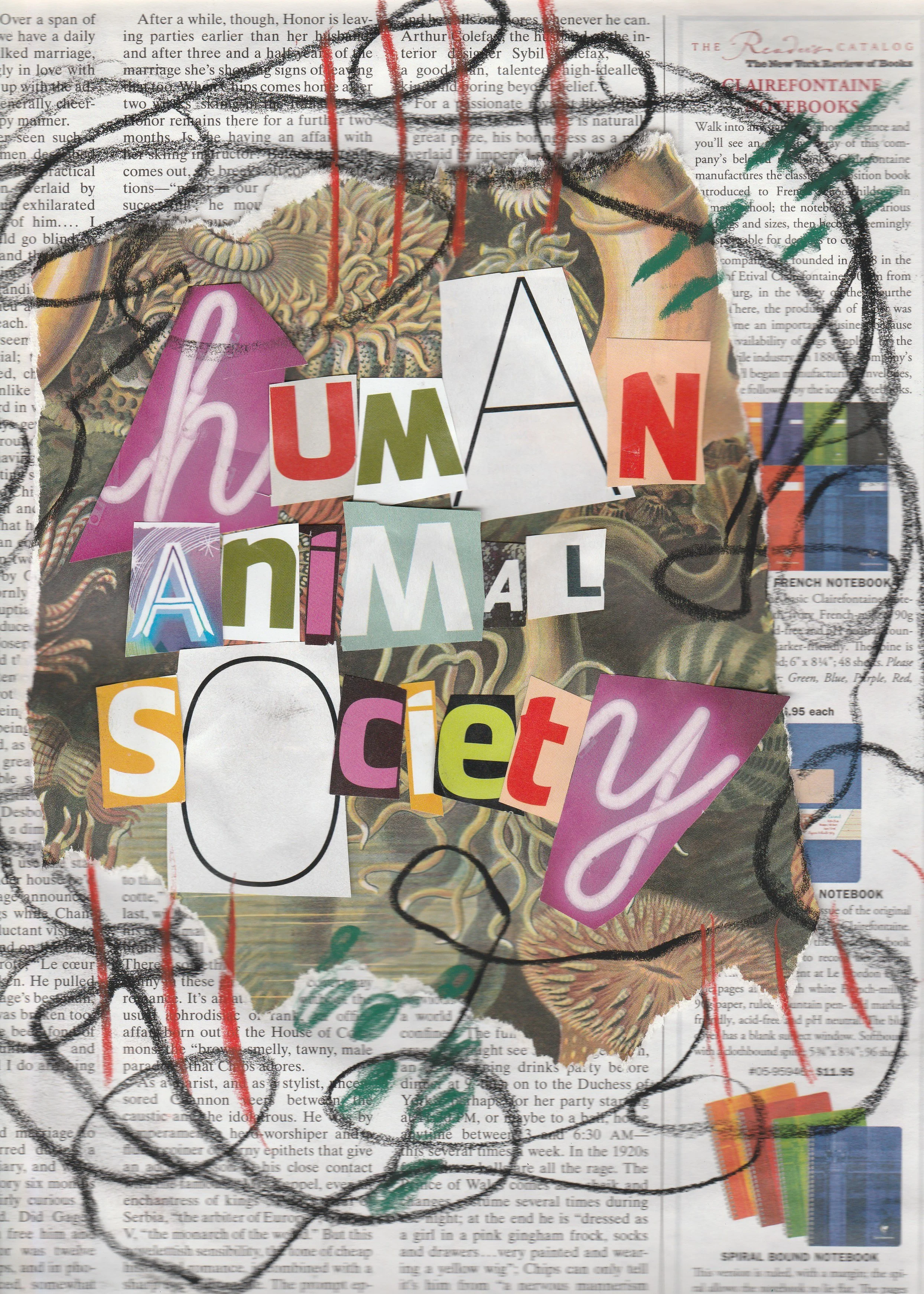 HUMAN ANIMAL SOCIETY PRE-ORDER