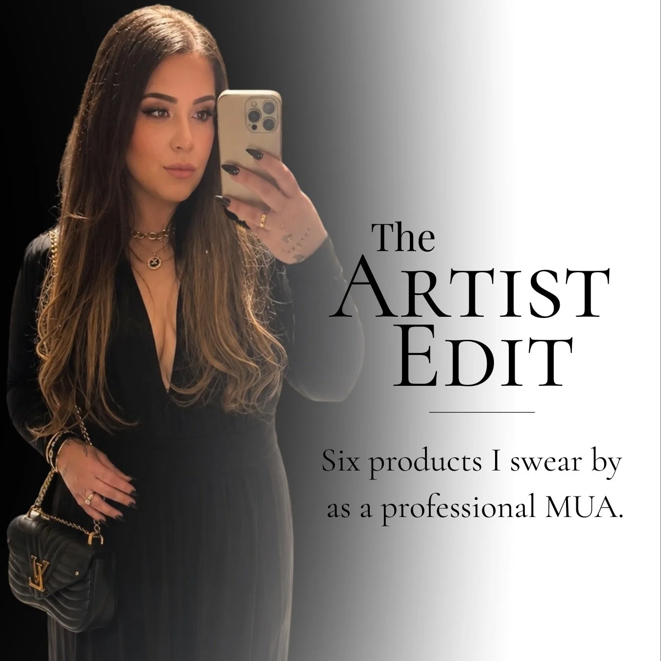 THE ARTIST EDIT | VOL. 01 🖤

After 10+ years in the makeup industry, you can only imagine how many products I've tried. 

My kit is constantly changing and evolving. I'm always trying something new, switching things up, and finding products that I a