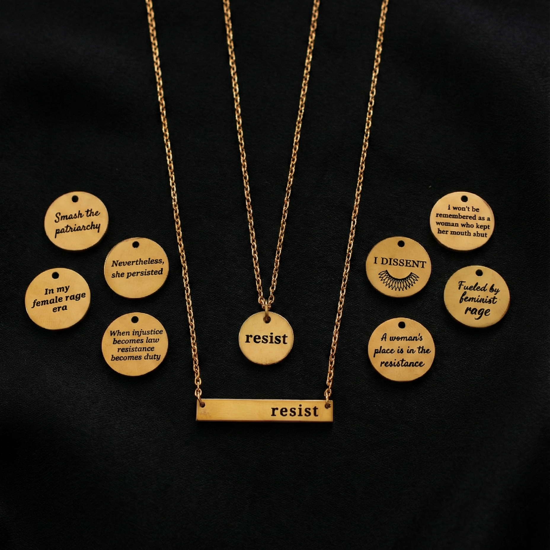 Rage & Resistance Necklaces