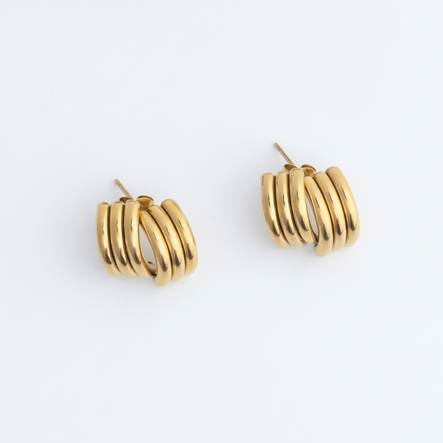 Sculptural Stud Earrings