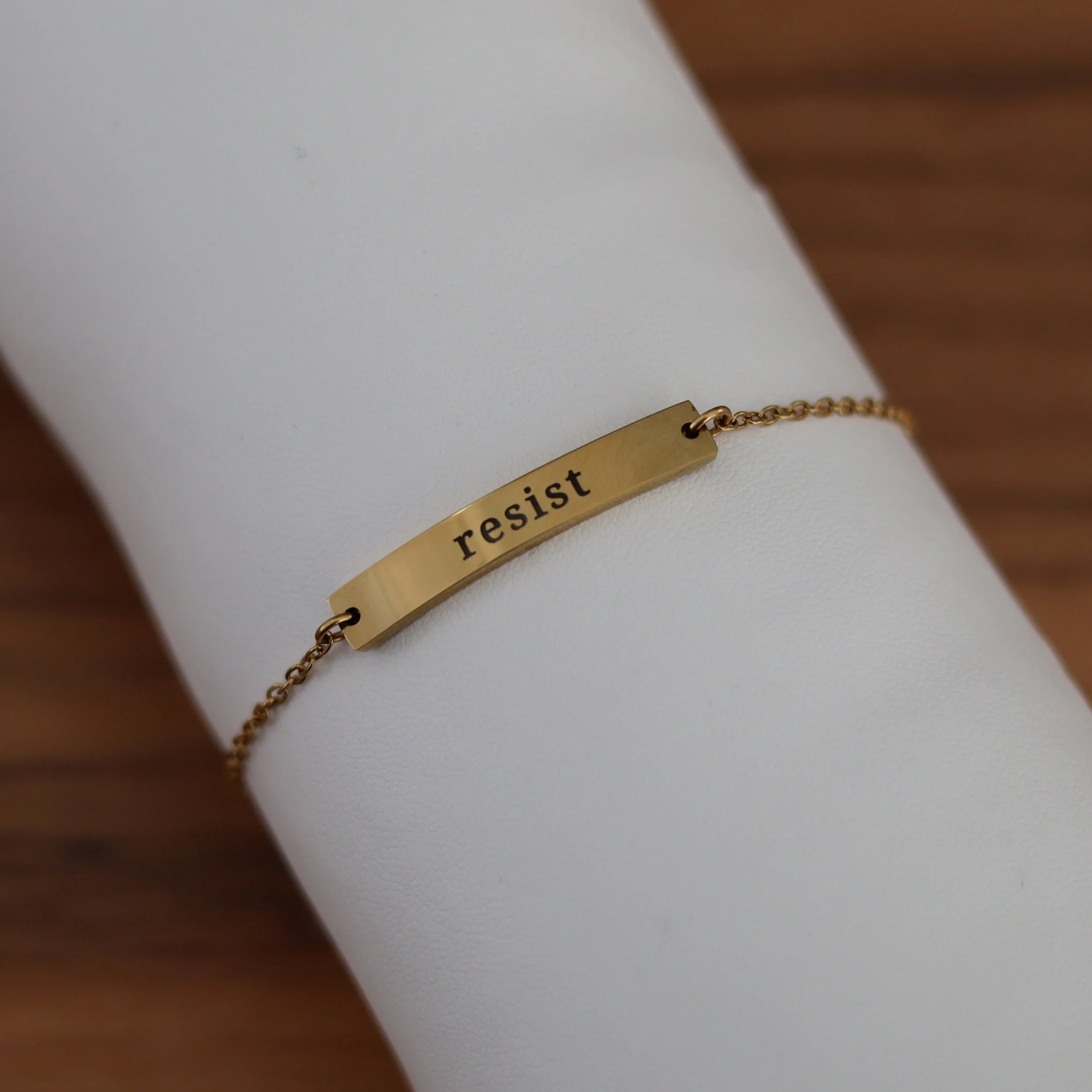 Resist Bar Bracelet