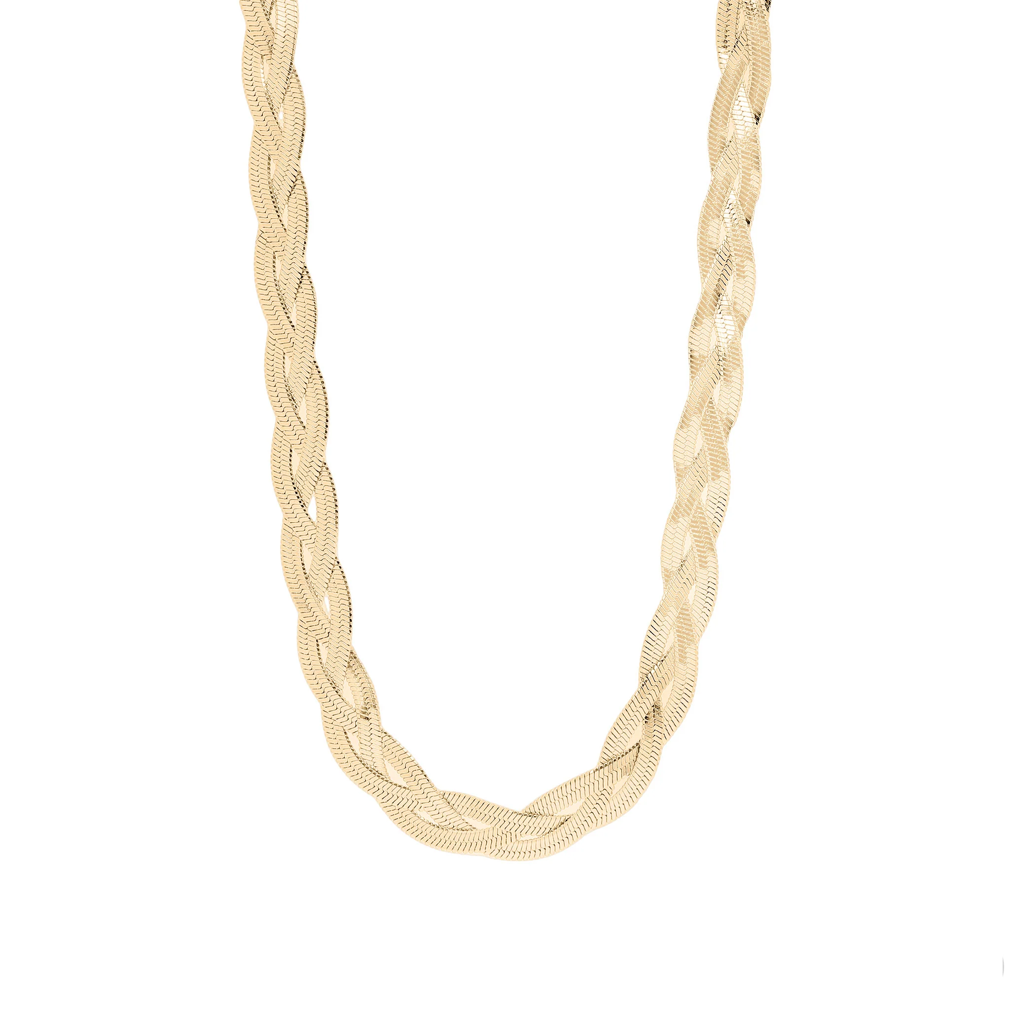 Braided Herringbone Necklace