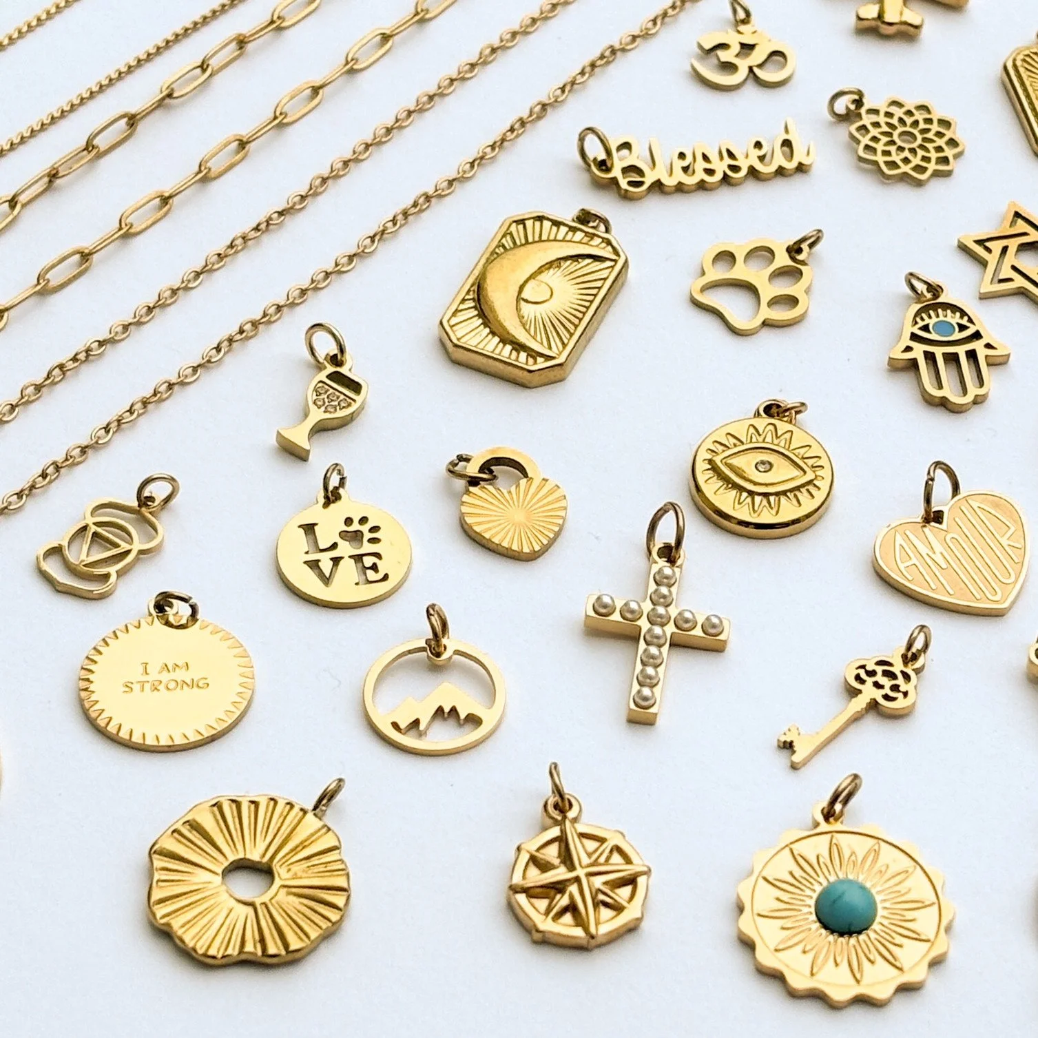 Various Charm Designs: Build Your Own Charm Necklace