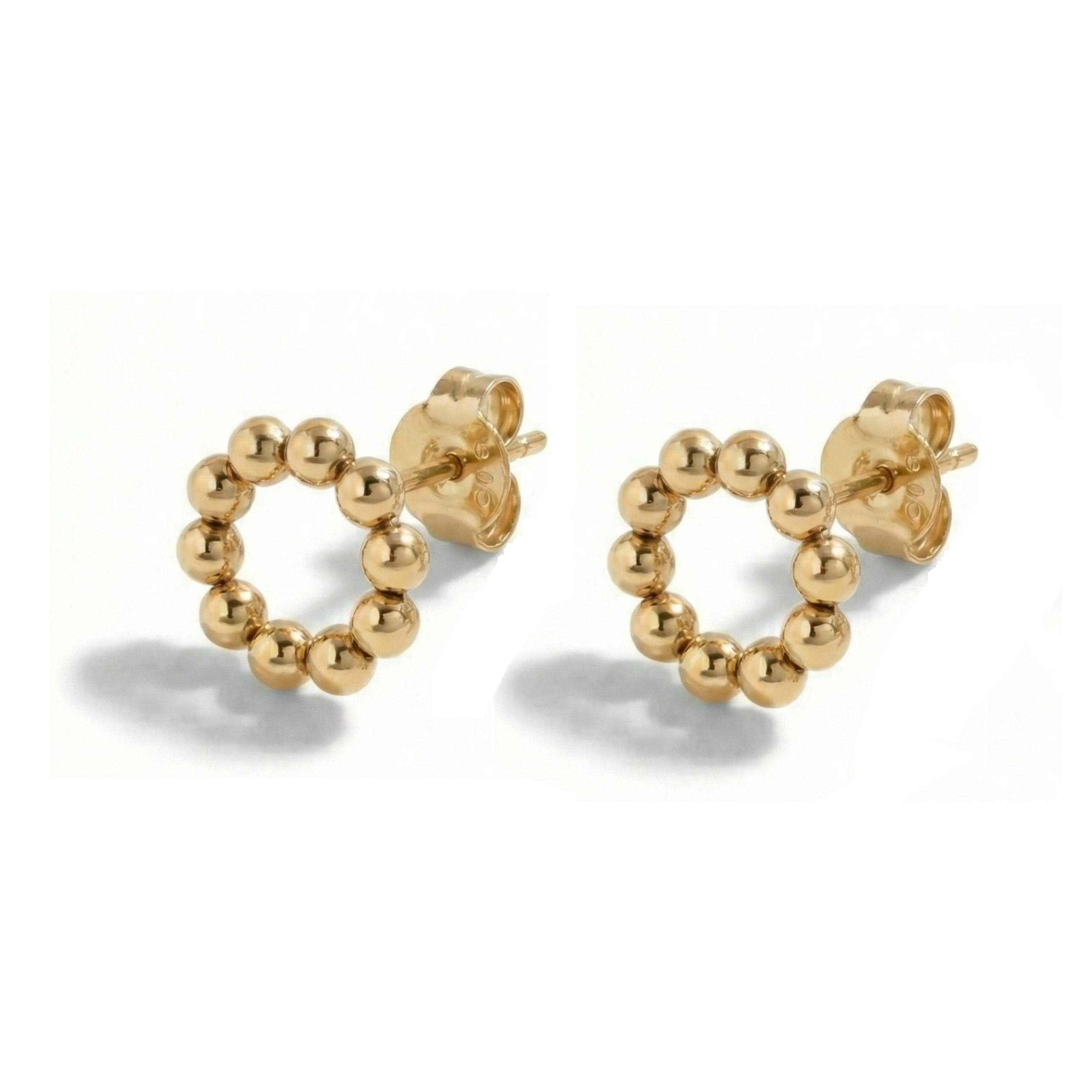 Circle Ball Earrings