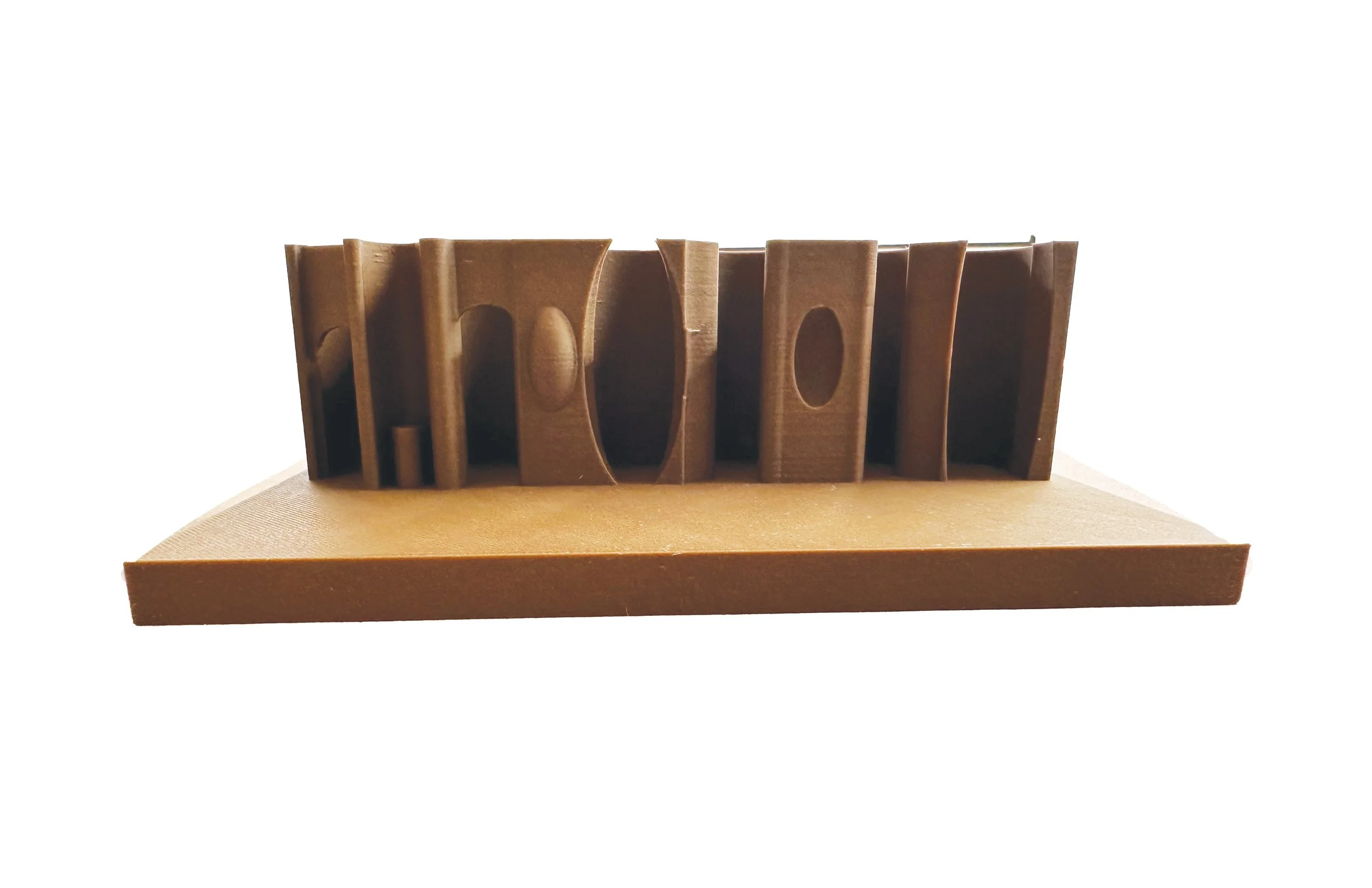 Conceptual model, Laser Cut. ODE 