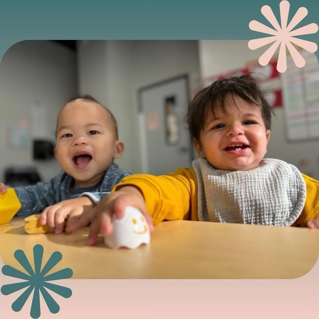 These cuties are having a ball working on their fine motor skills 😆