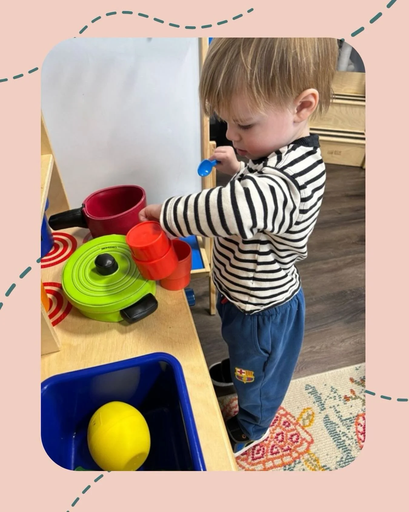 Our toddler buddy is busy whipping up treats in the kitchen 🧑&zwj;🍳