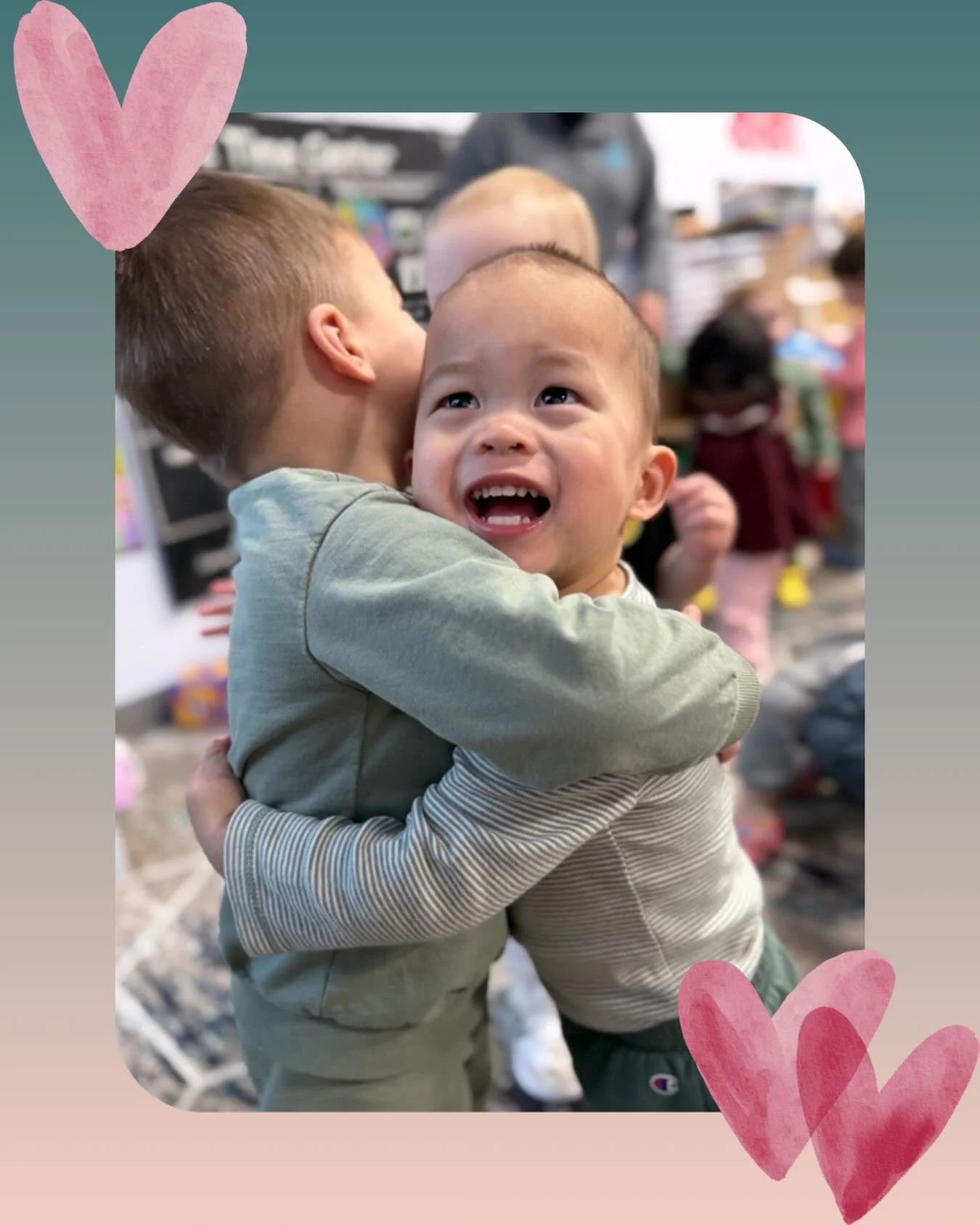 Get outta here 😍😍😍 Love watching friendships grow at Schooner!