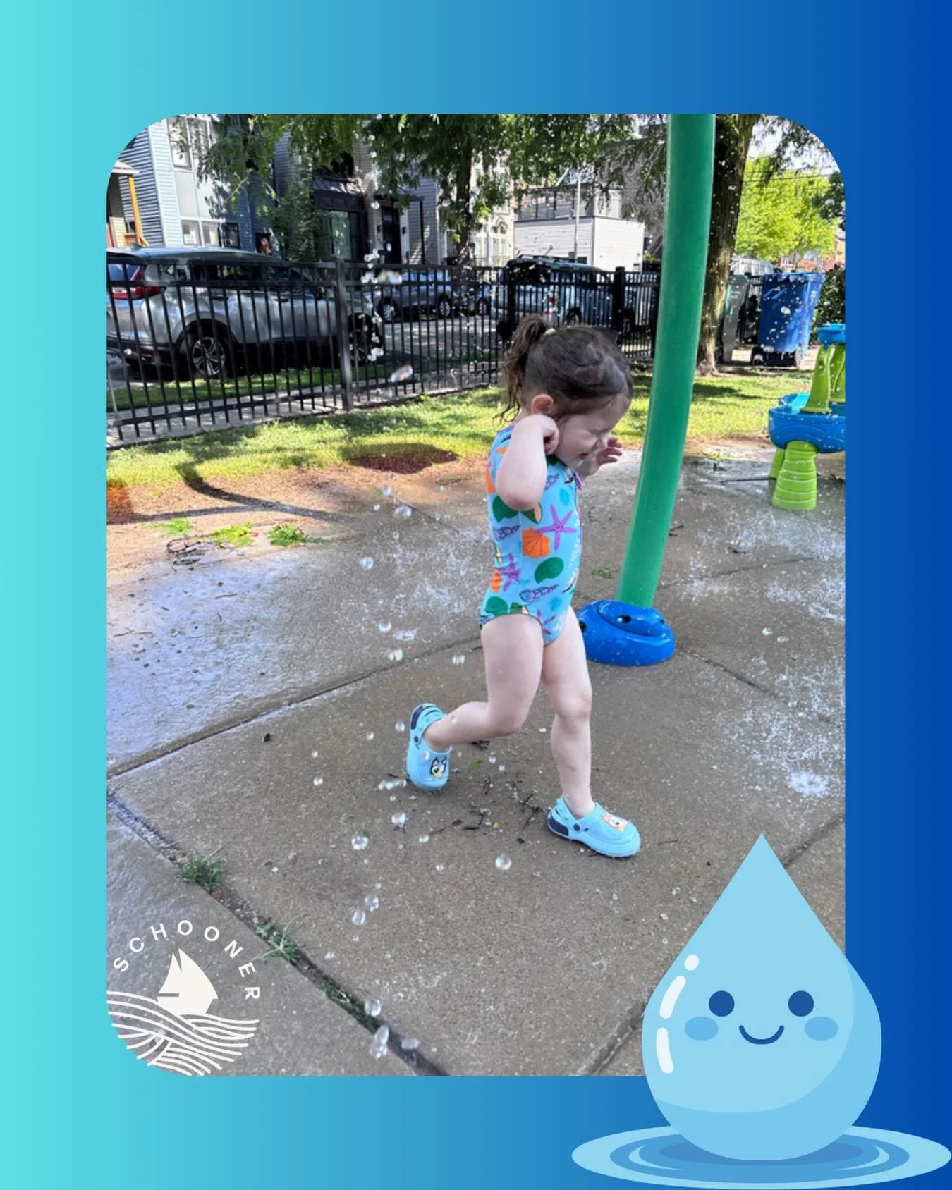 Water play days are so back 😎