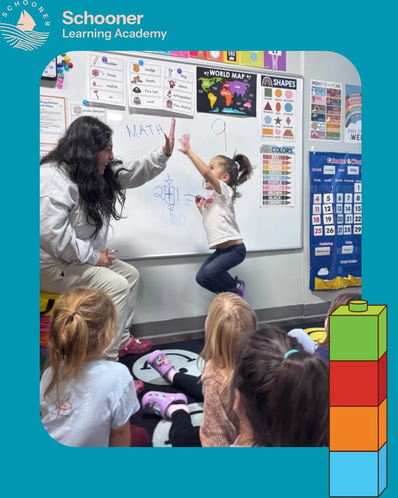 That feeling when it all clicks 🥹 Our pre-k students are crushing math concepts!