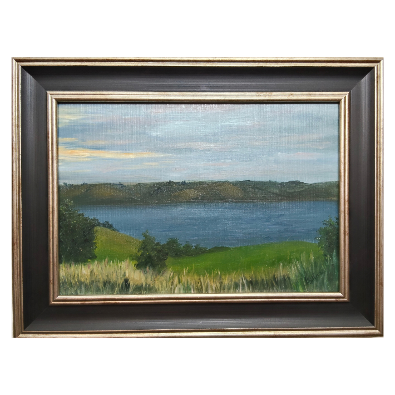 'Maker Heights, Cornwall', oil study
