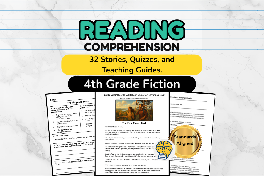 4th Grade Fiction Set - 32 Stories