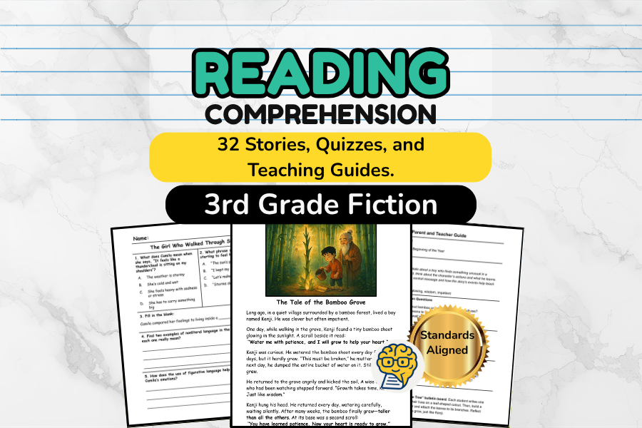 3rd Grade Fiction Set - 32 Stories