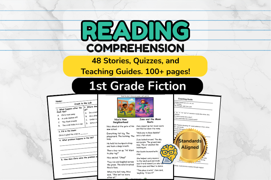 1st Grade Fiction Set - 48 Stories