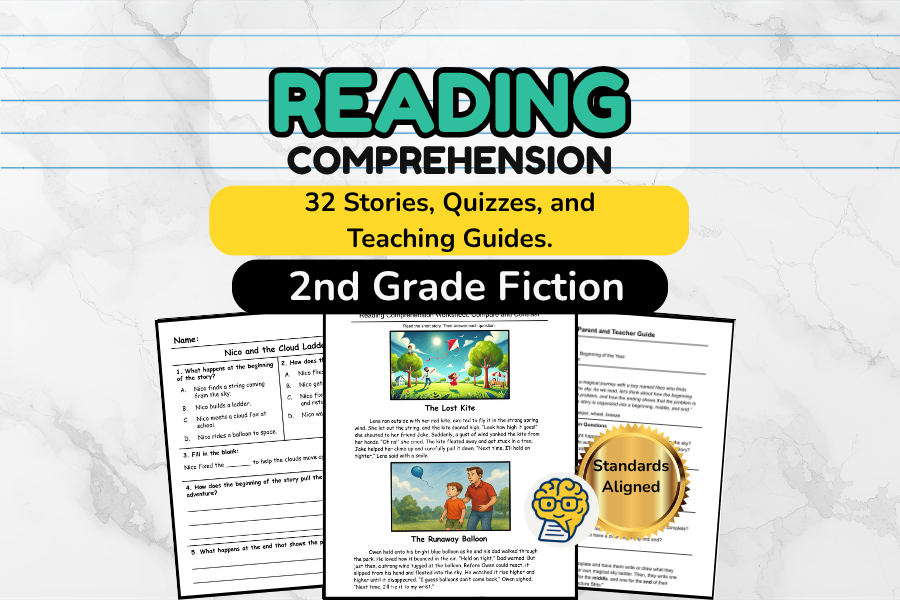2nd Grade Fiction Set - 32 Stories
