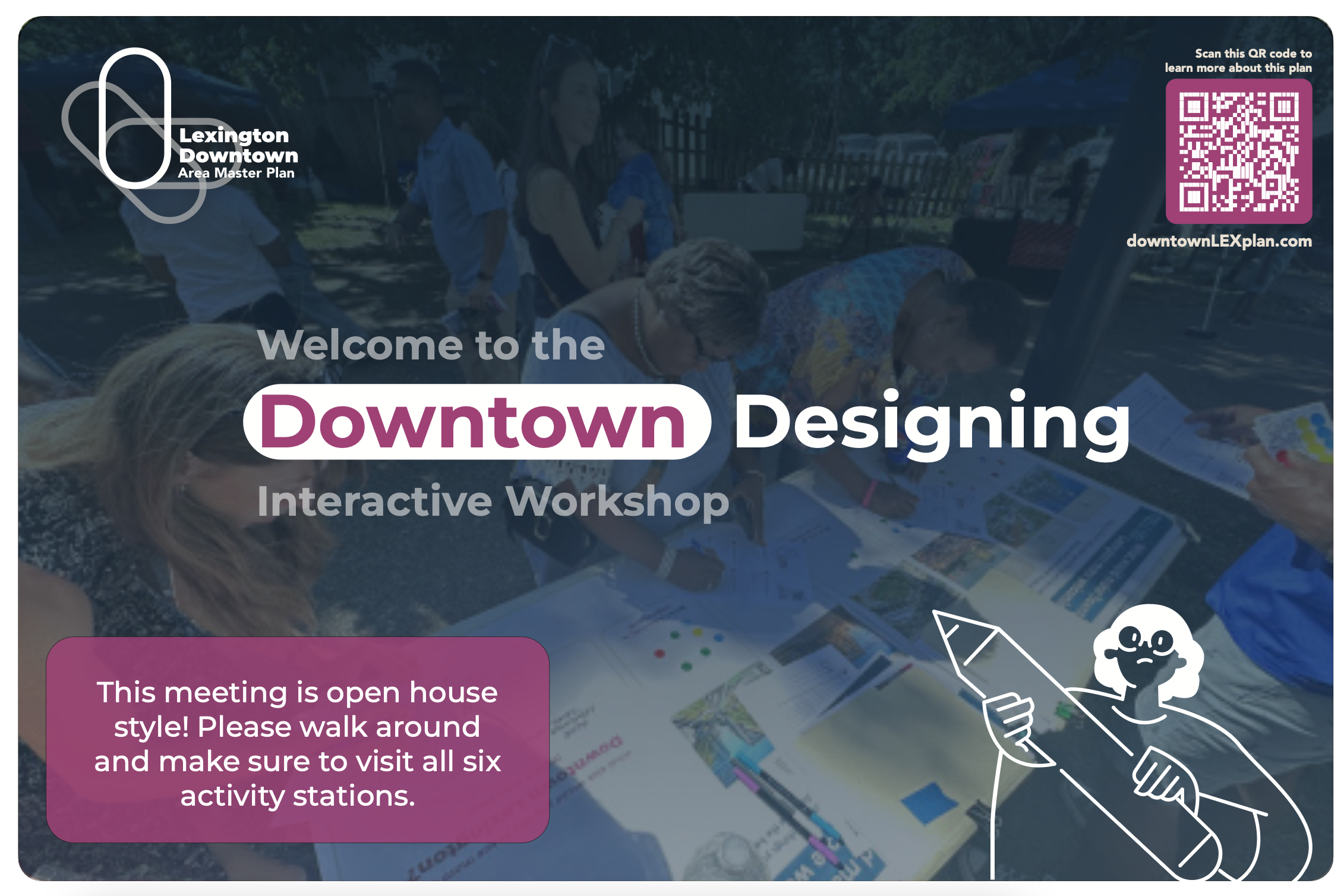 Downtown Designing Community Meeting Boards
