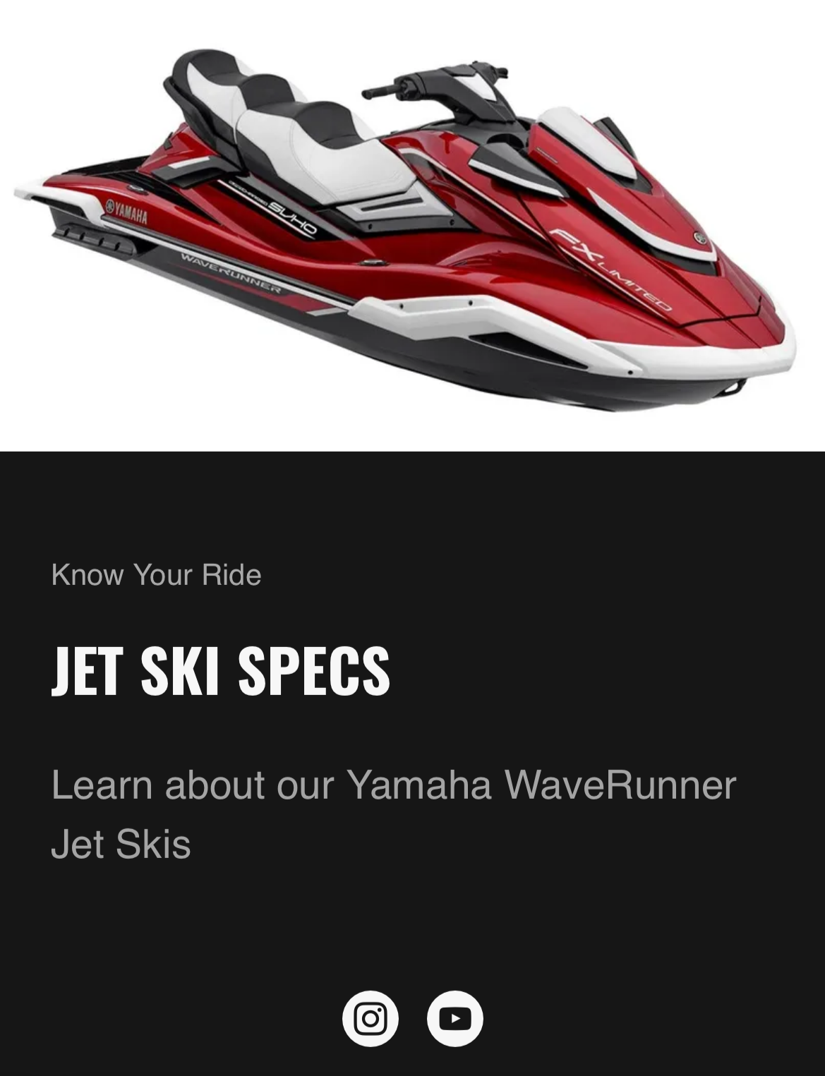 fast pwc know your ride