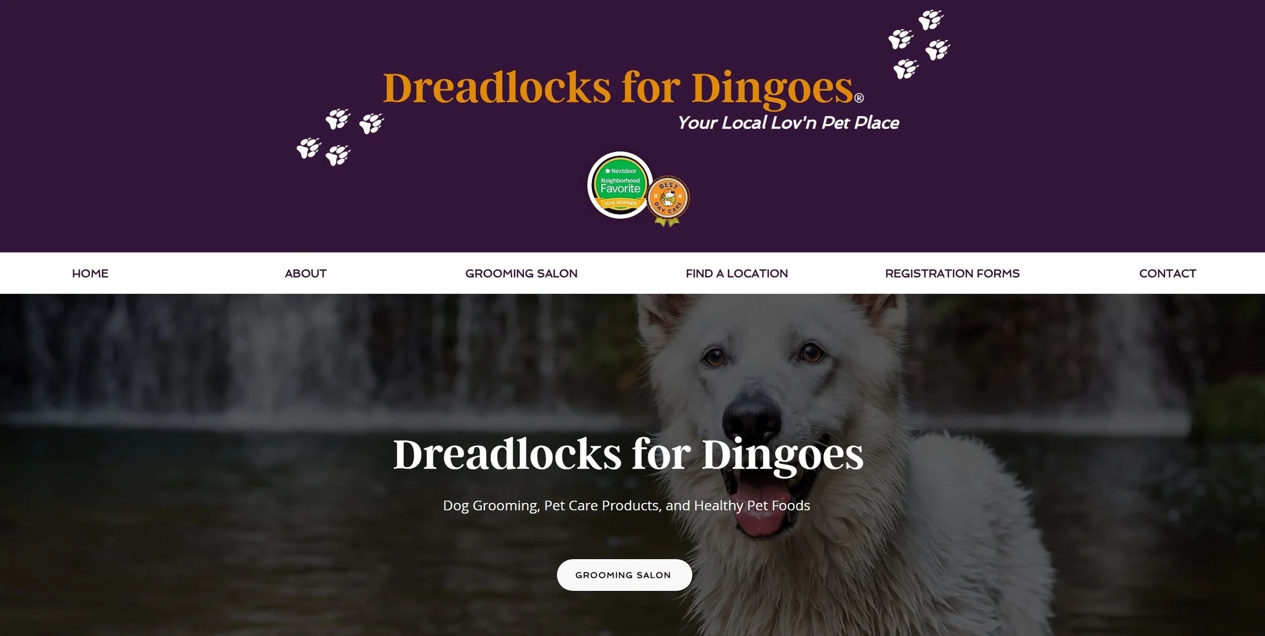 dreadlocks for dingoes desktop website