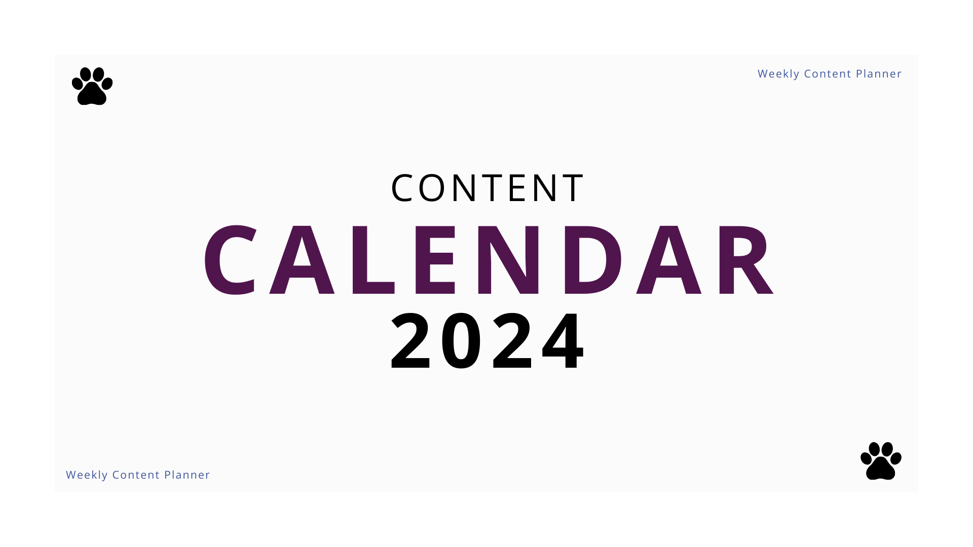 dreadlocks for dingoes 2024 content calendar cover