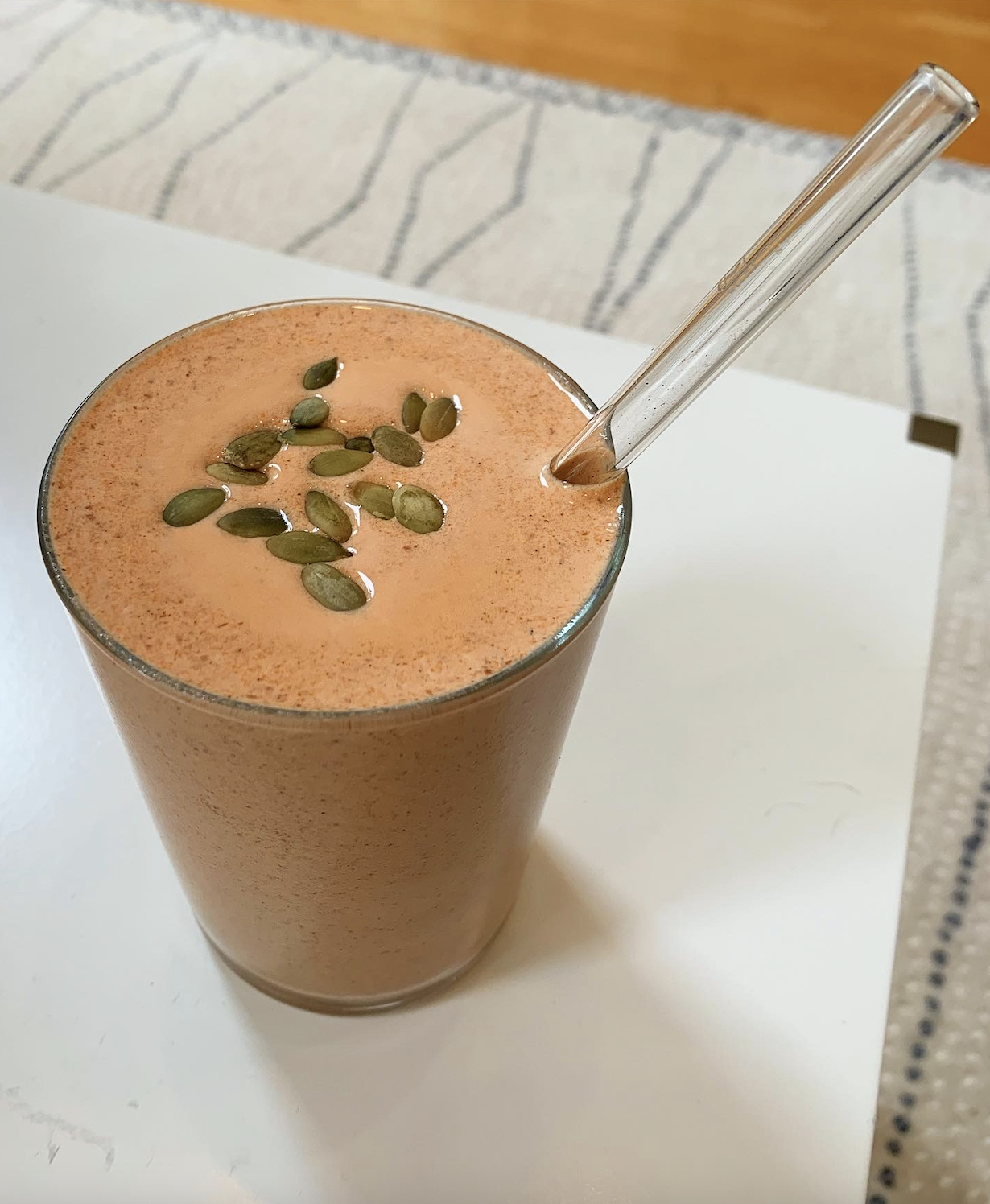 Carrot Cake Protein Smoothie