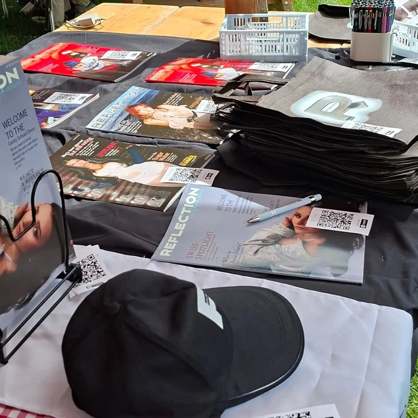 We unlocked our festival Era... and can't wait to spot our cover star Calea from Vol.3 performing soon. 

#reflection #festivalstand #festivalgoer #officialreflectionmagazine #calea #catleas #magazinereader #magazine #smallbusiness #smallbusinessowne