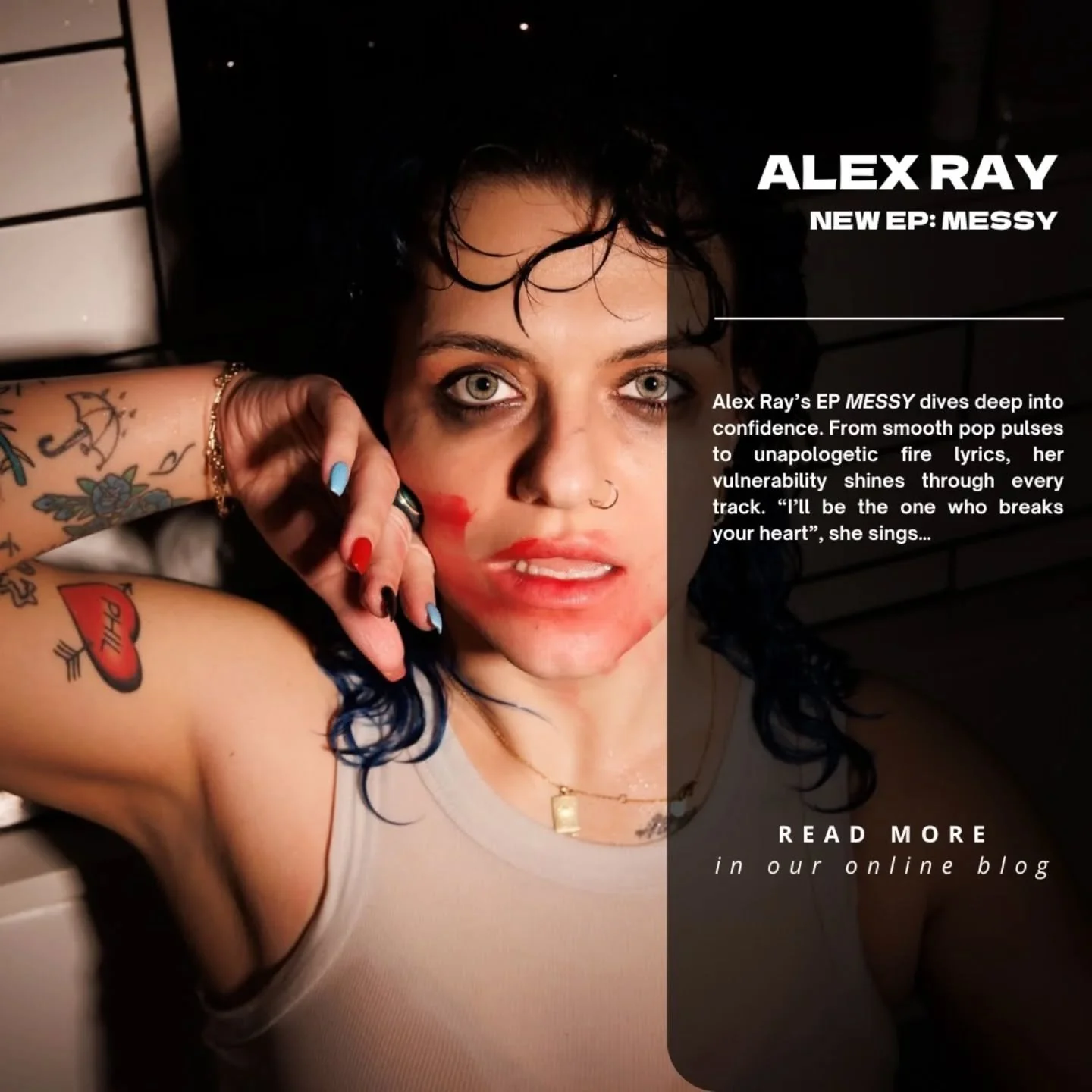 All about @alex_ray_music new EP MESSY. Read more in our online blog.