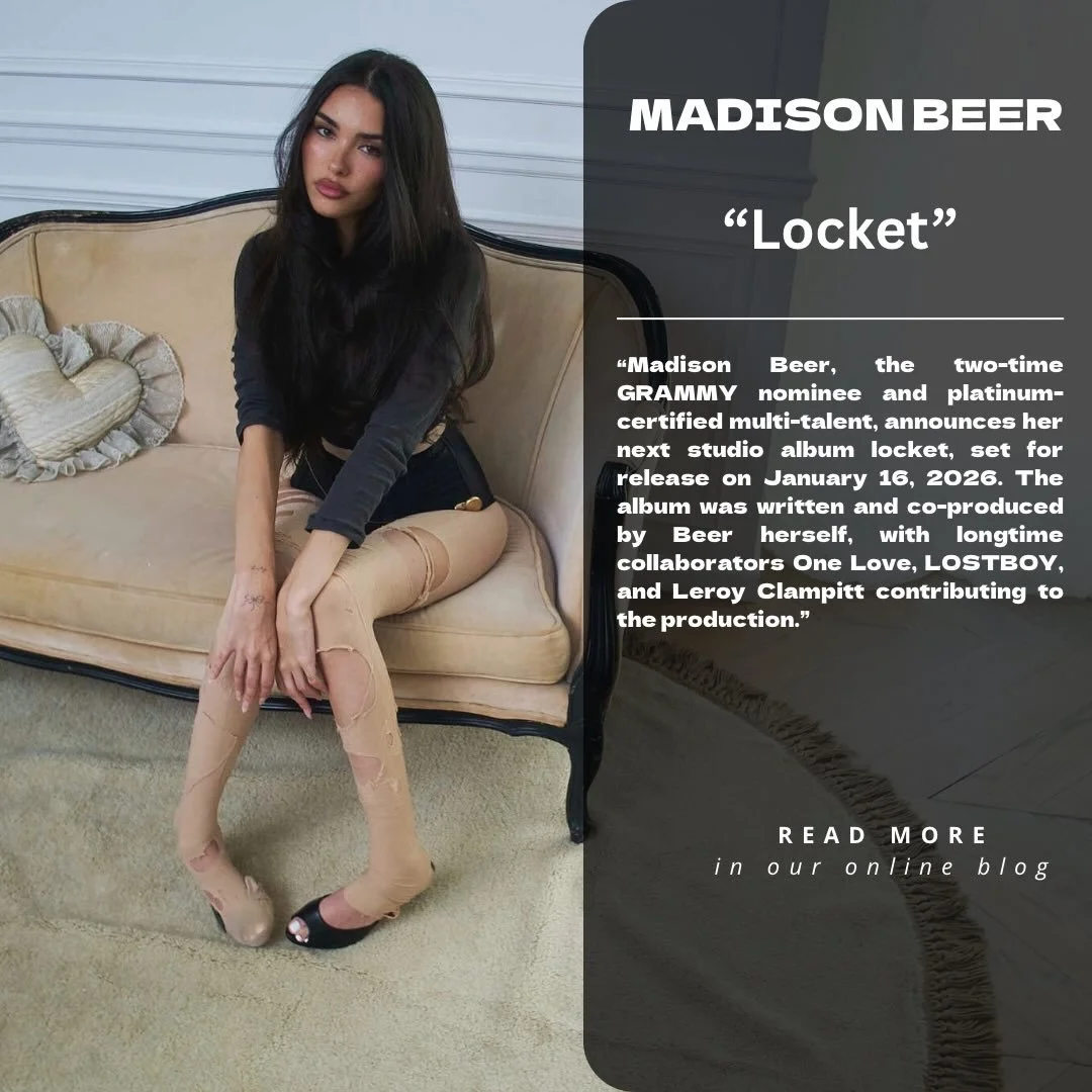 It&rsquo;s an absolute honour to announce we can tell you all about @madisonbeer&rsquo;s upcoming album &ldquo;Locket&rdquo;!