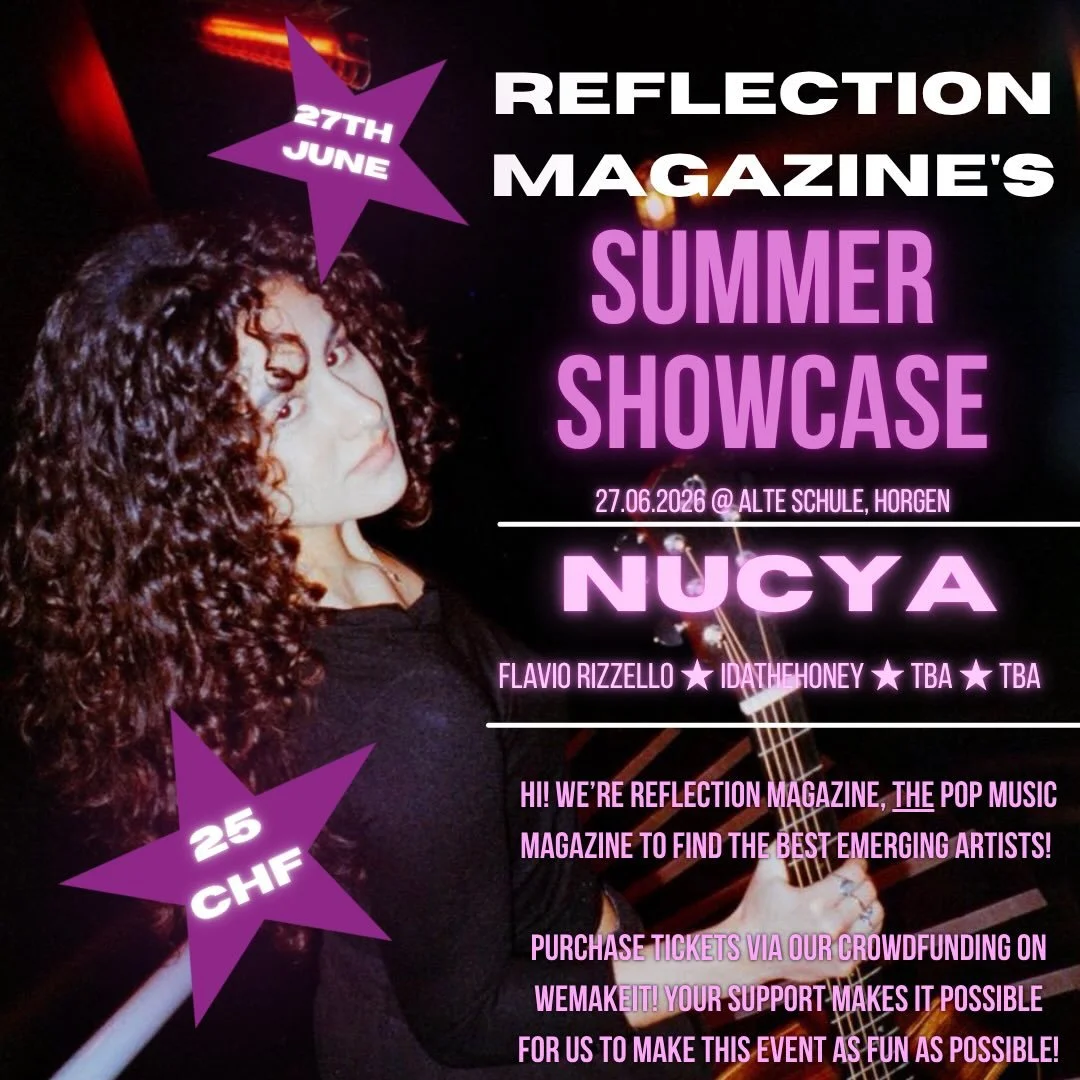 Our third artist for our summer showcase is none other than the iconic @nucya.n! Tickets to the showcase in Horgen, Z&uuml;rich can be bought through the crowdfunding in our bio. Additionally, 4 more artists await you, plus fun workshops!

Nucya is a