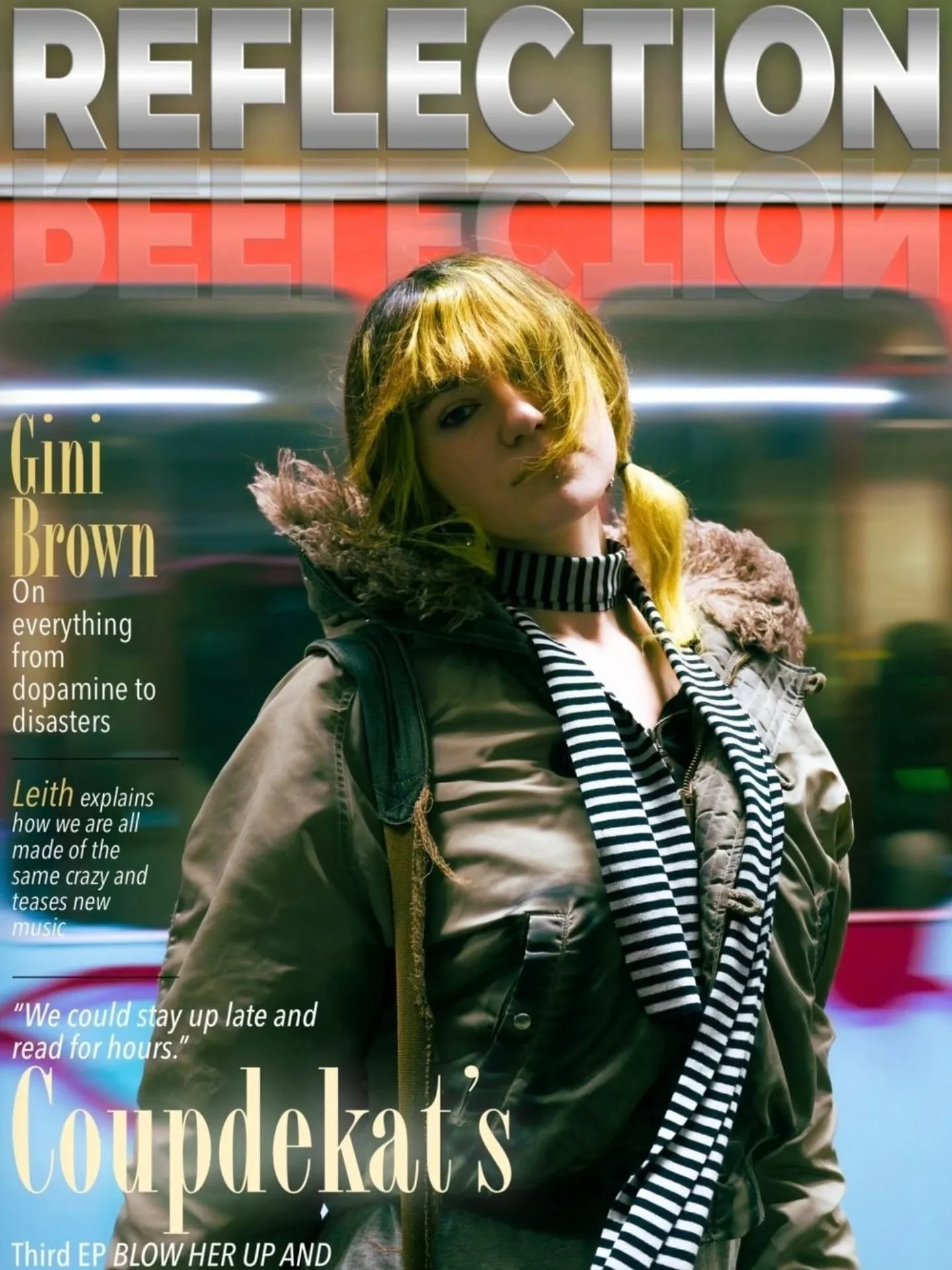 Last surprise REFLECTORS! Our exclusive limited edition cover for our 7th issue, releasing March 9th is @coupdekat
PRE-ORDER NOW! We interviewed her [again], chatting about her third EP and more.
Big thank you to Sofia for jumping in so spontaneously