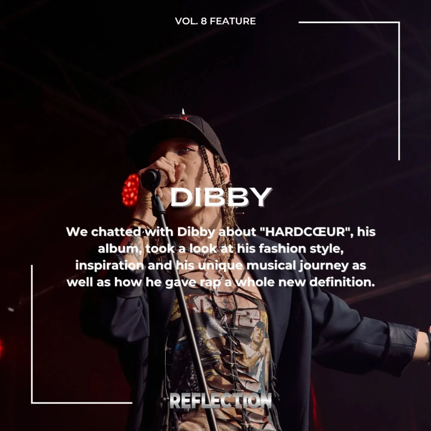 Vol. 8 feature &bull; Dibby &bull; M4MUSIC Spotlight 

Dibby was at the M4Music Festival and we had the chance to chat with him about his fashion style and journey to rap. He raps mostly in French and stands out in his own way in the Swiss music scen