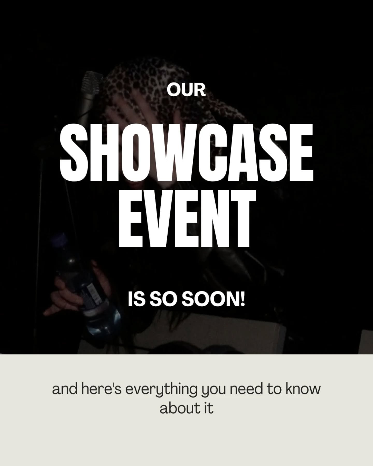 Our showcase event is THIS MONTH and we're excited to see you there. If you don't have any tickets yet, this is your last chance because there is only a limited amount left 👀
Where: Zurich Horgen (Alte Schule) &bull; When: 27th of June

Our 8 acts w