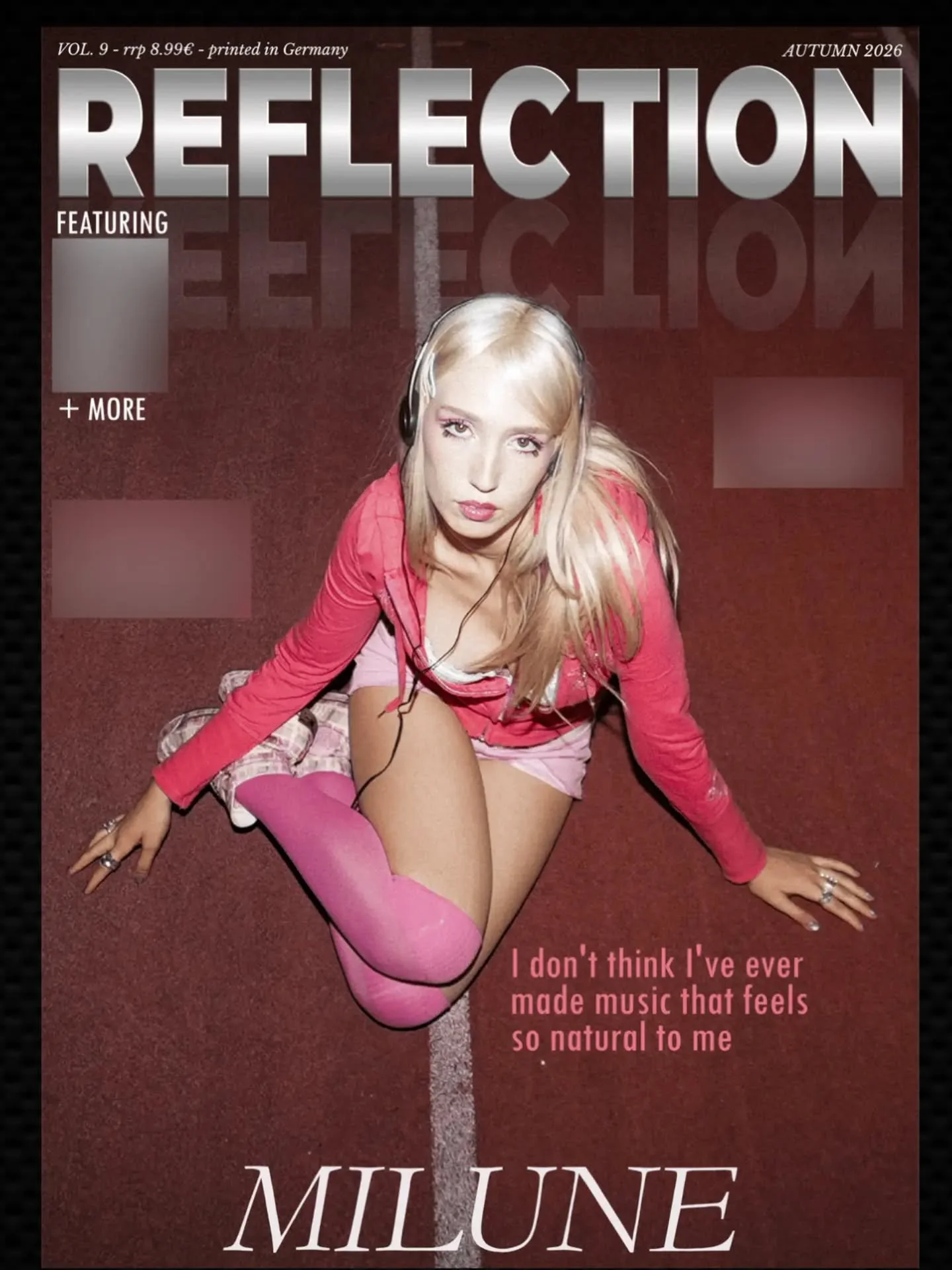 @milunexoxo graces the cover of REFLECTION Magazine&rsquo;s 9th volume out on the 7th of September. 
&mdash; &mdash; &mdash;
Print only feature available for PRE-ORDER NOW on reflectionmagazine.com/shop/p/volumenine
&mdash; &mdash; &mdash;
in convers
