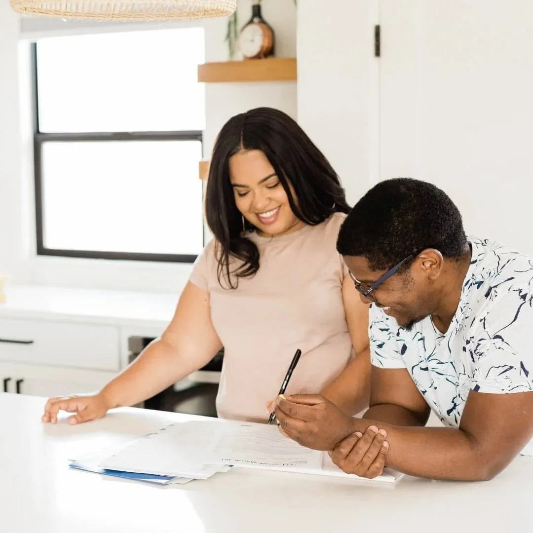 couple working on mental load balance