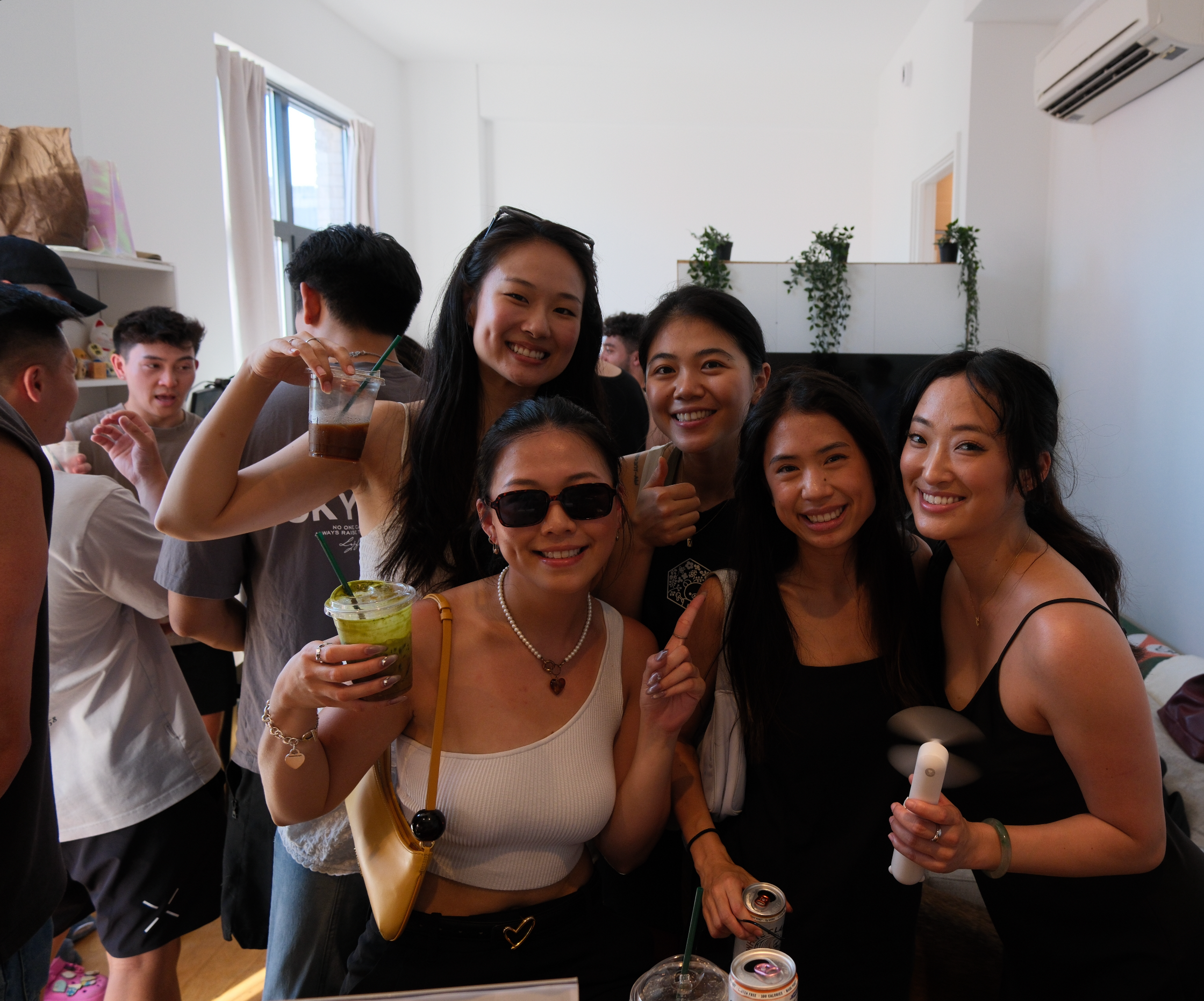 First Phin First Vietnamese coffee catering team brewing phin coffee and mixing drinks at an NYC private event