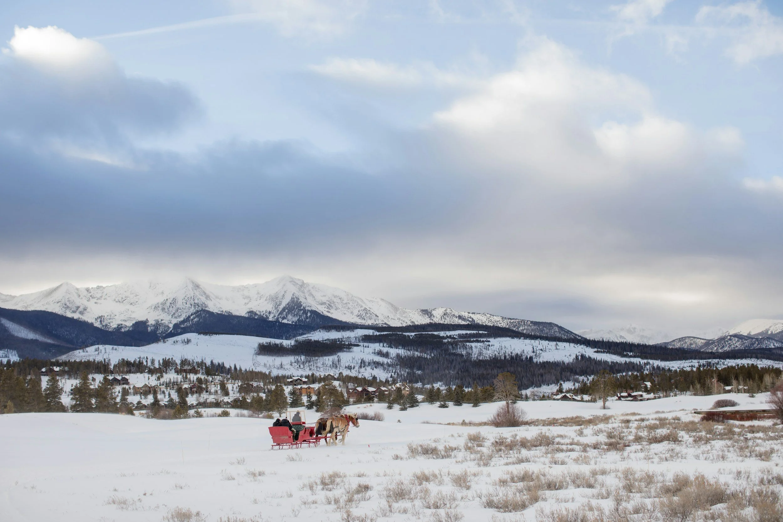 Sleigh Ride in the Rocky Mountains