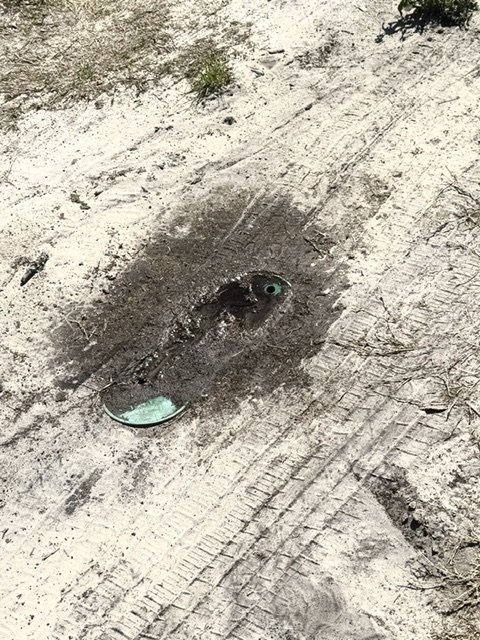 Your ground is wet with water and not sure what to do