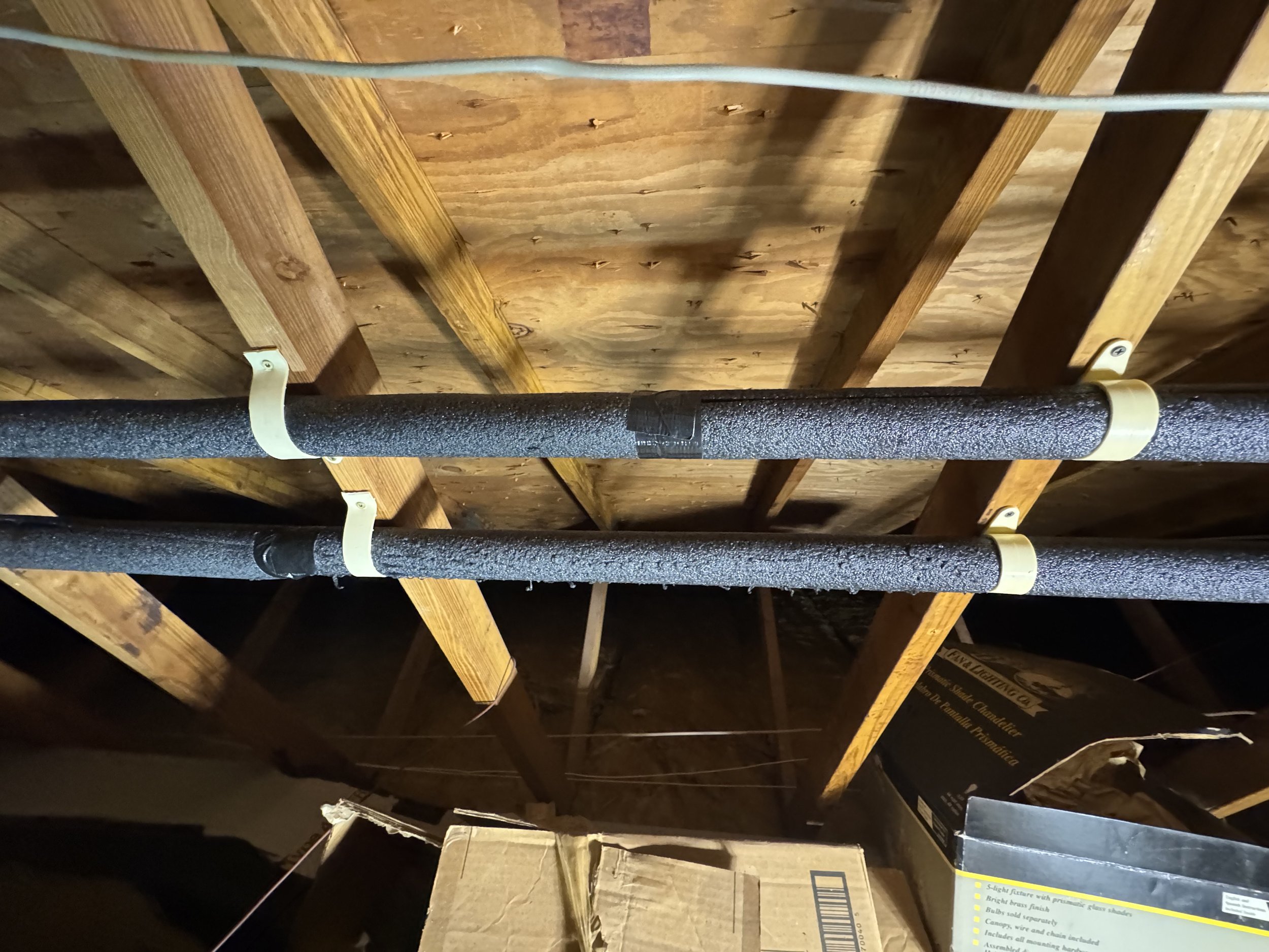 Whole house repiping service replacing old pipes in Orange Park FL home