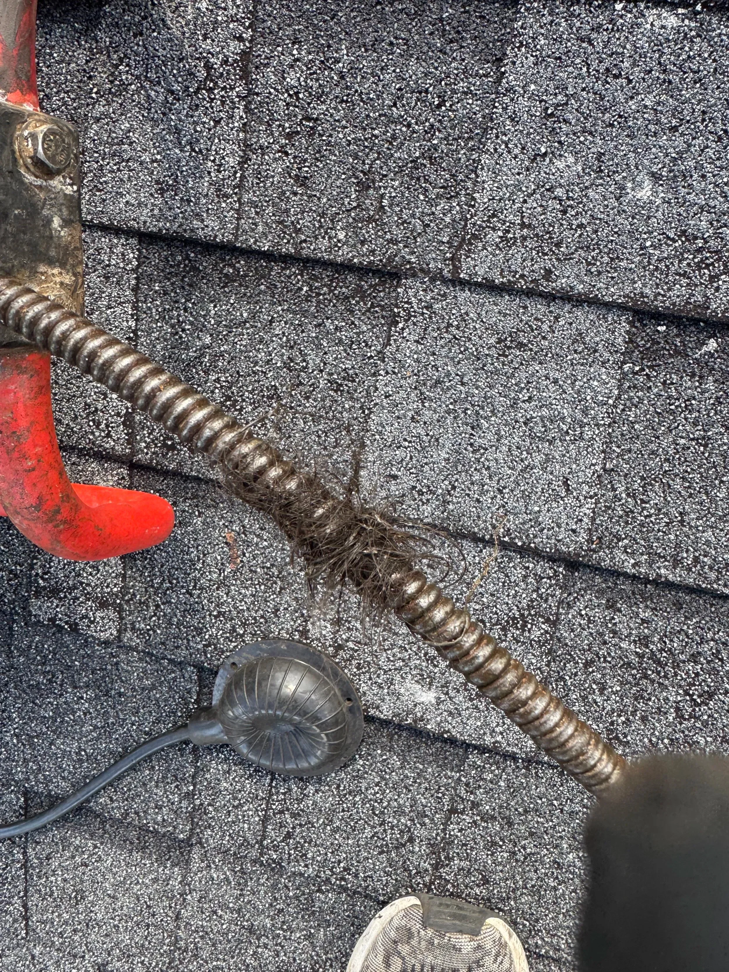 Smart video pipe inspection for a real estate closing in Orange Park to verify sewer line integrity and health.