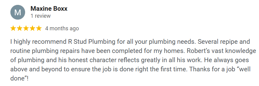 Licensed plumber replacing old main water line in Orange Park