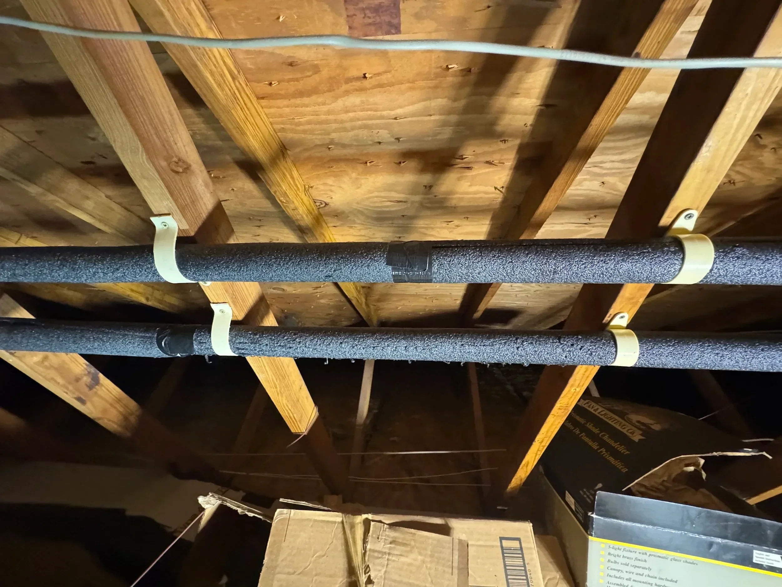Whole house repiping service replacing old pipes in Orange Park FL home