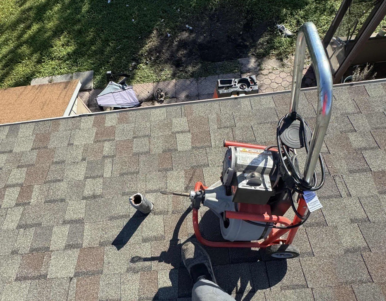 Preventative drain maintenance and camera checkup for a rental property in Jacksonville to prevent emergency backups.