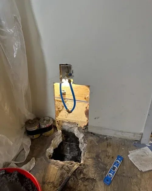 Addressing weak water flow caused by old plumbing pipes