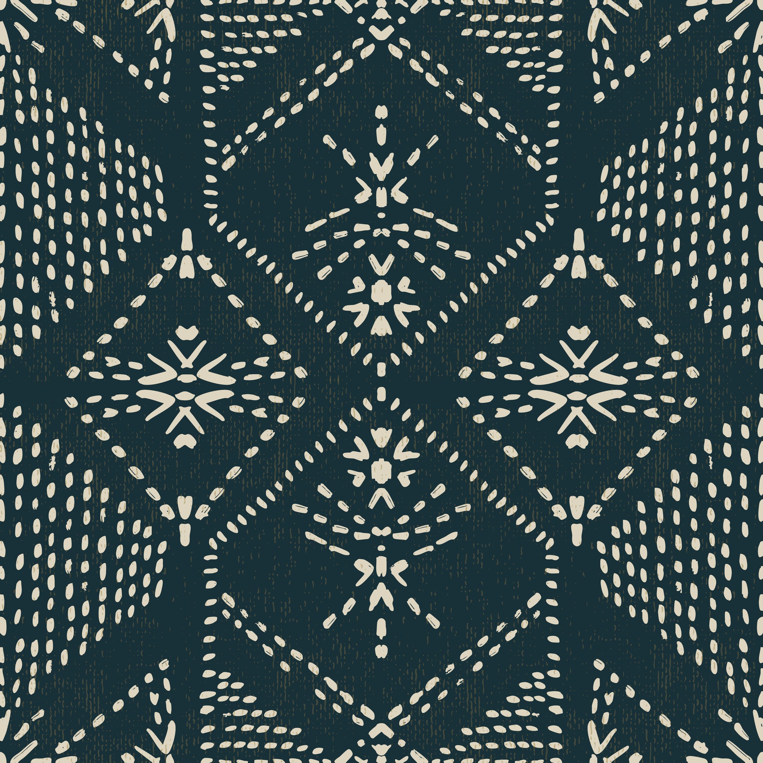 Nocturne Boho Stitching Midnight