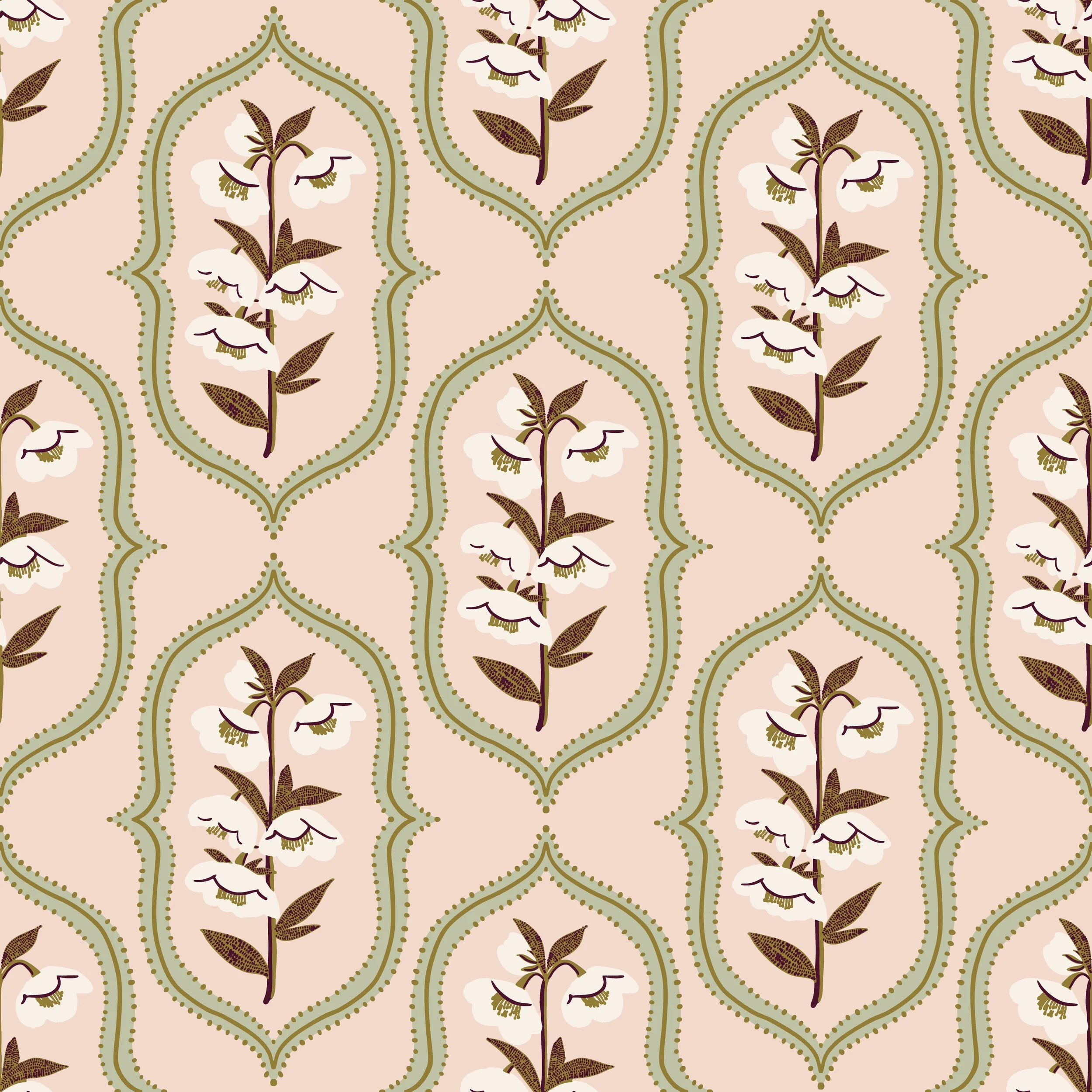 Nocturne Ogee Floral